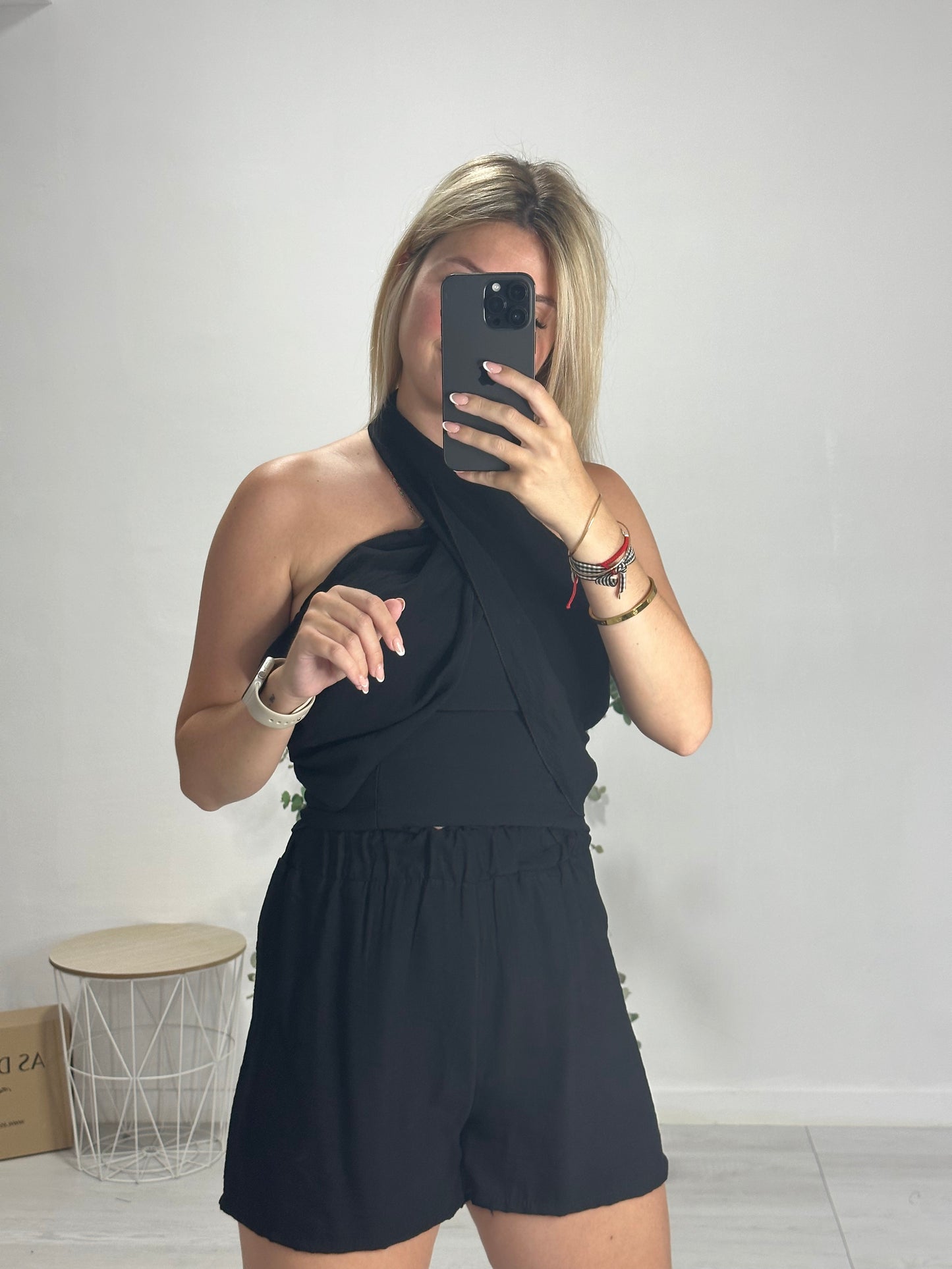 Conjunto formentera negro