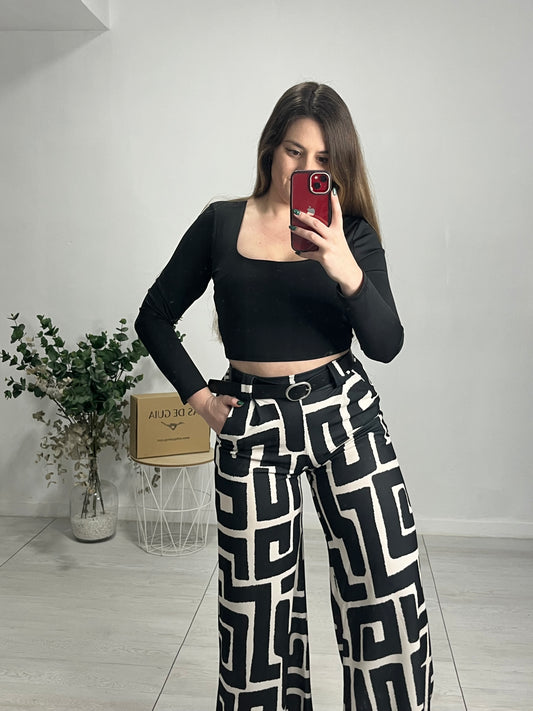 Pantalón estampado