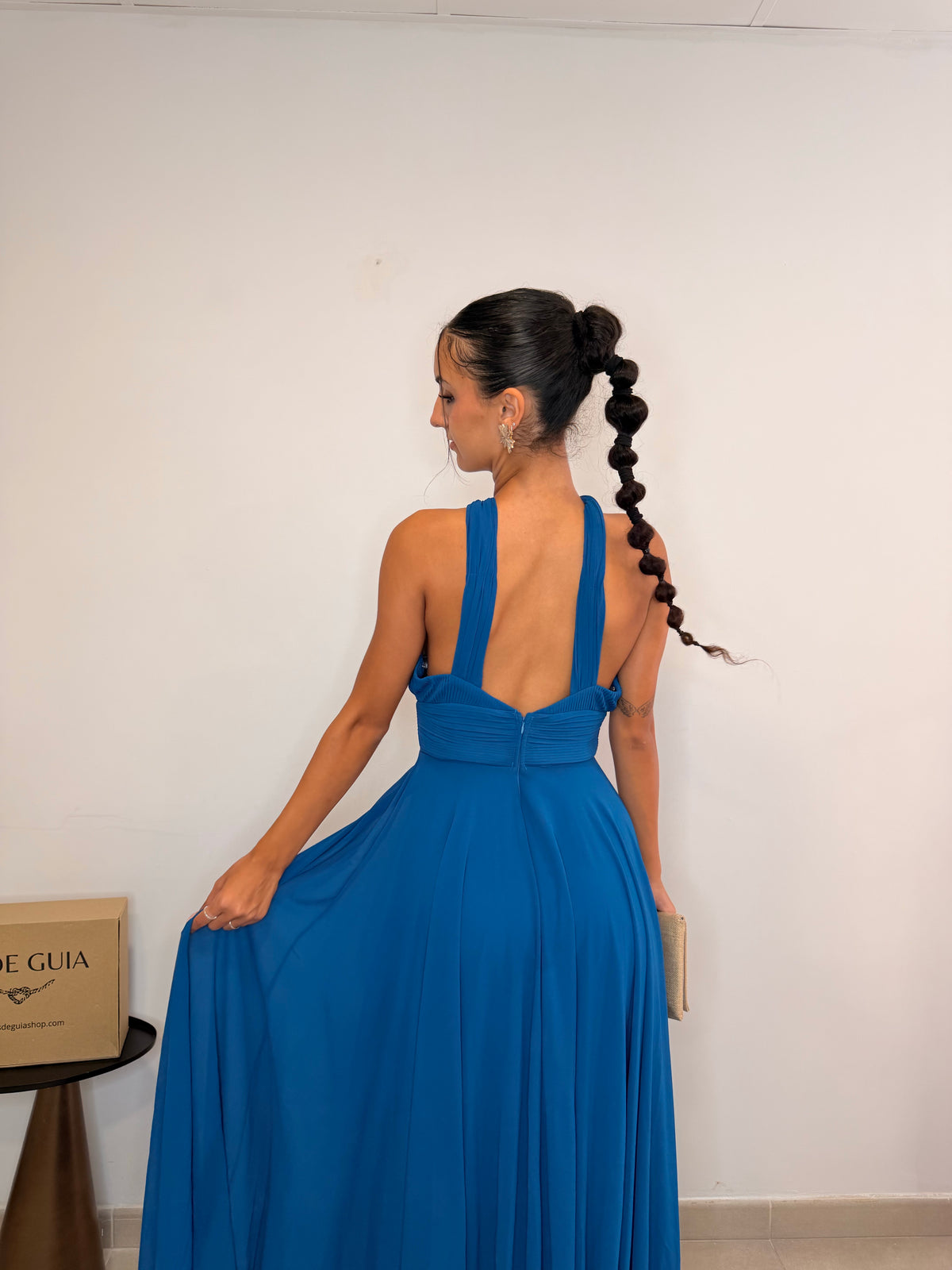 Vestido Albita Petróleo