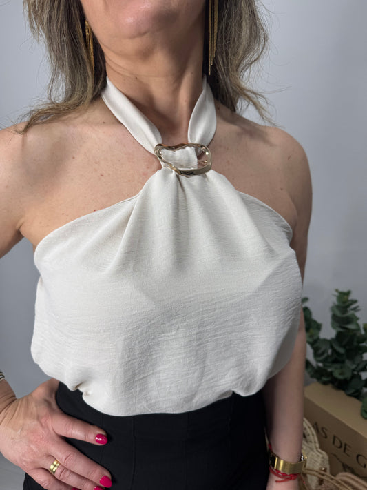 Blusa Águeda Beige