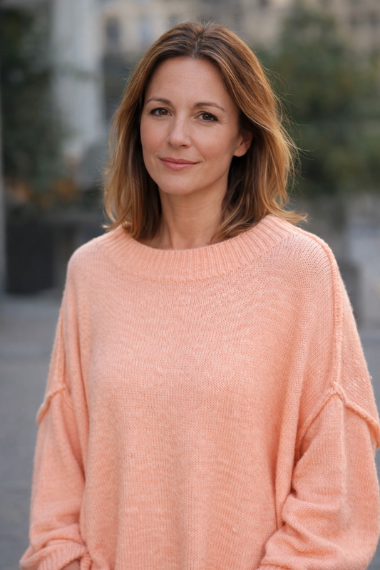 Jersey Oversize Salmón