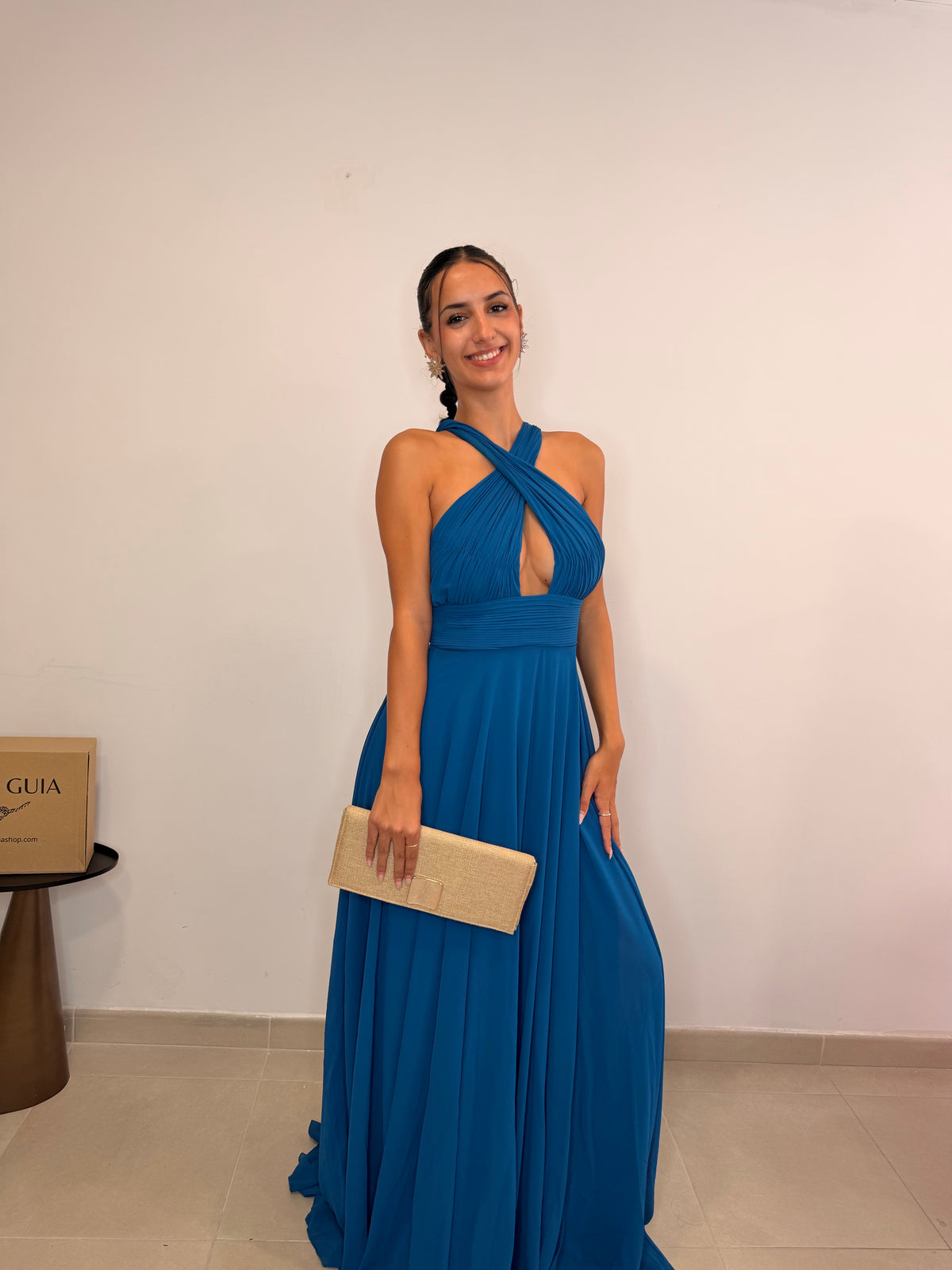 Vestido Albita Petróleo