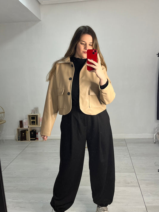 Pantalones bombachos negros