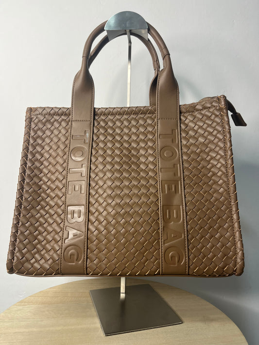 Bolso Tote Marrón