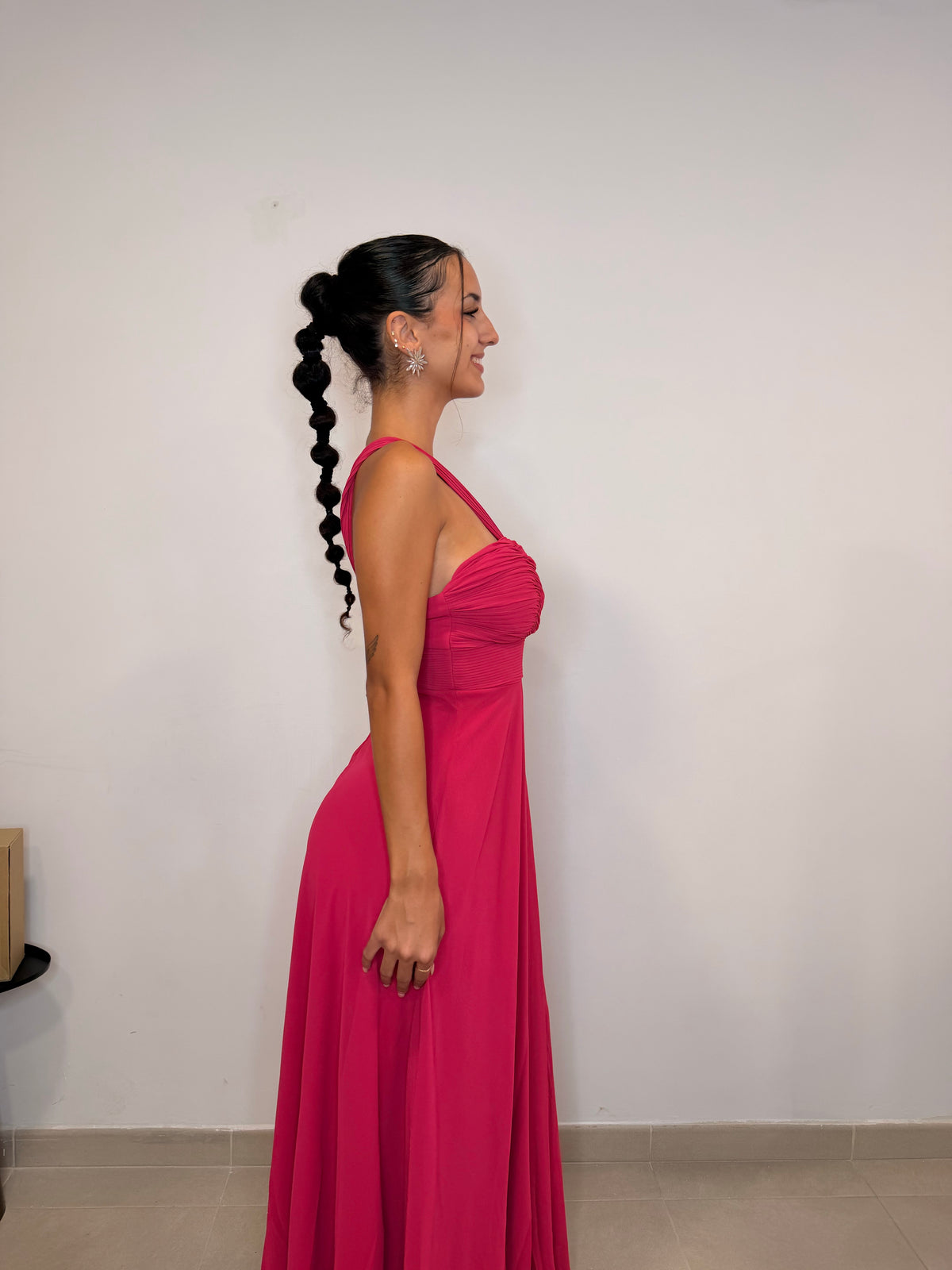 Vestido Alessia Fucsia