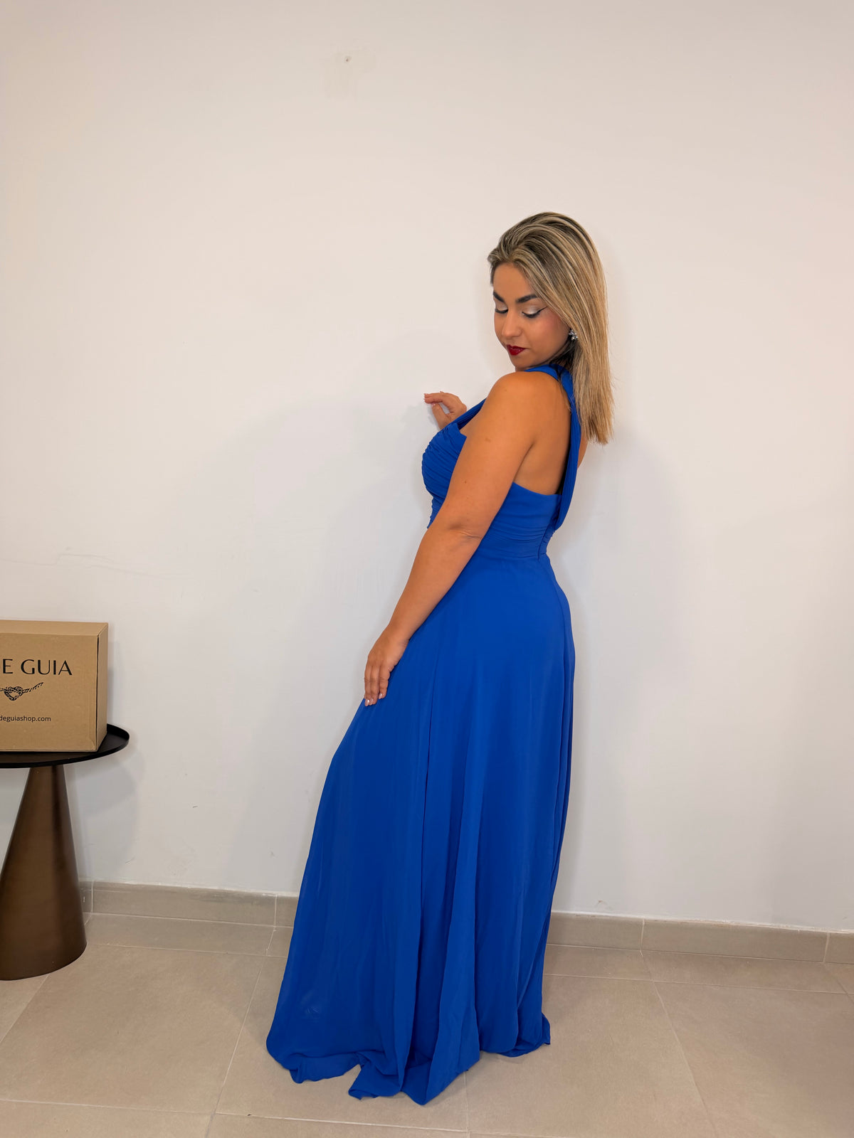 Vestido Alessia Blu Royal