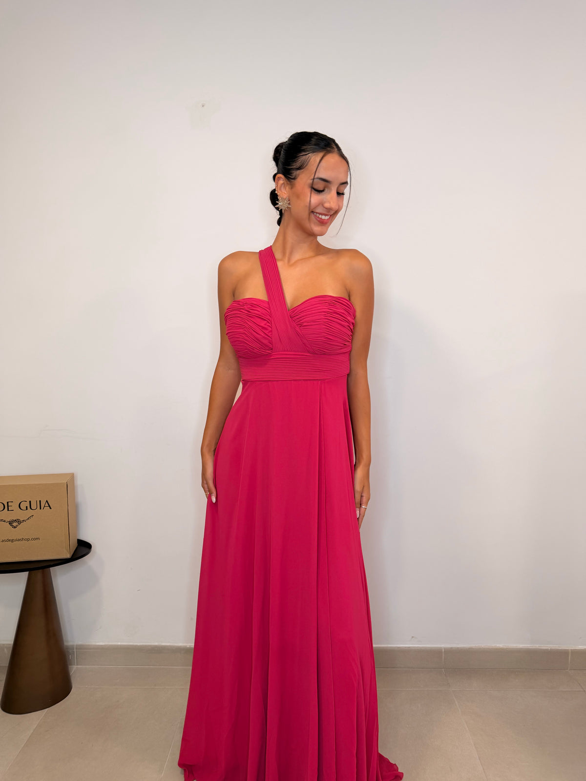 Vestido Alessia Fucsia