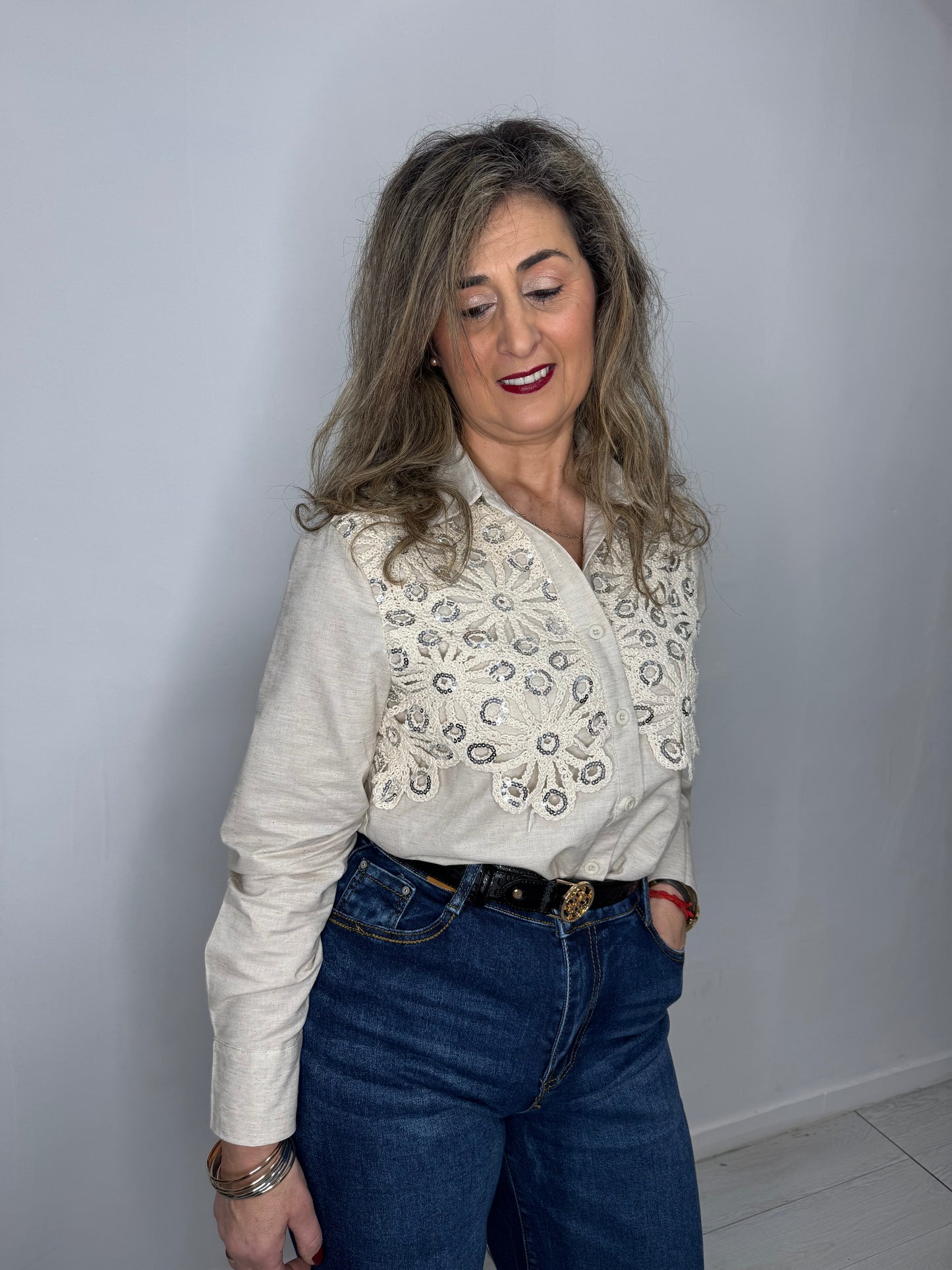 Camina lino & croché