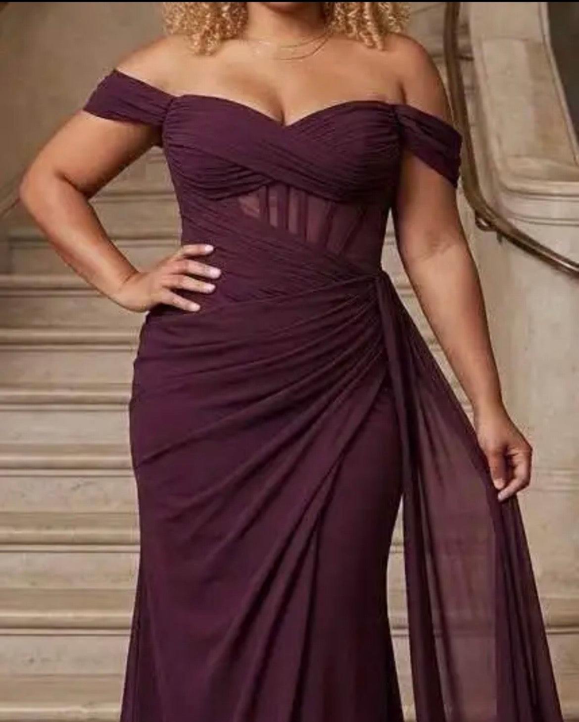 Vestido Noa Ciruela